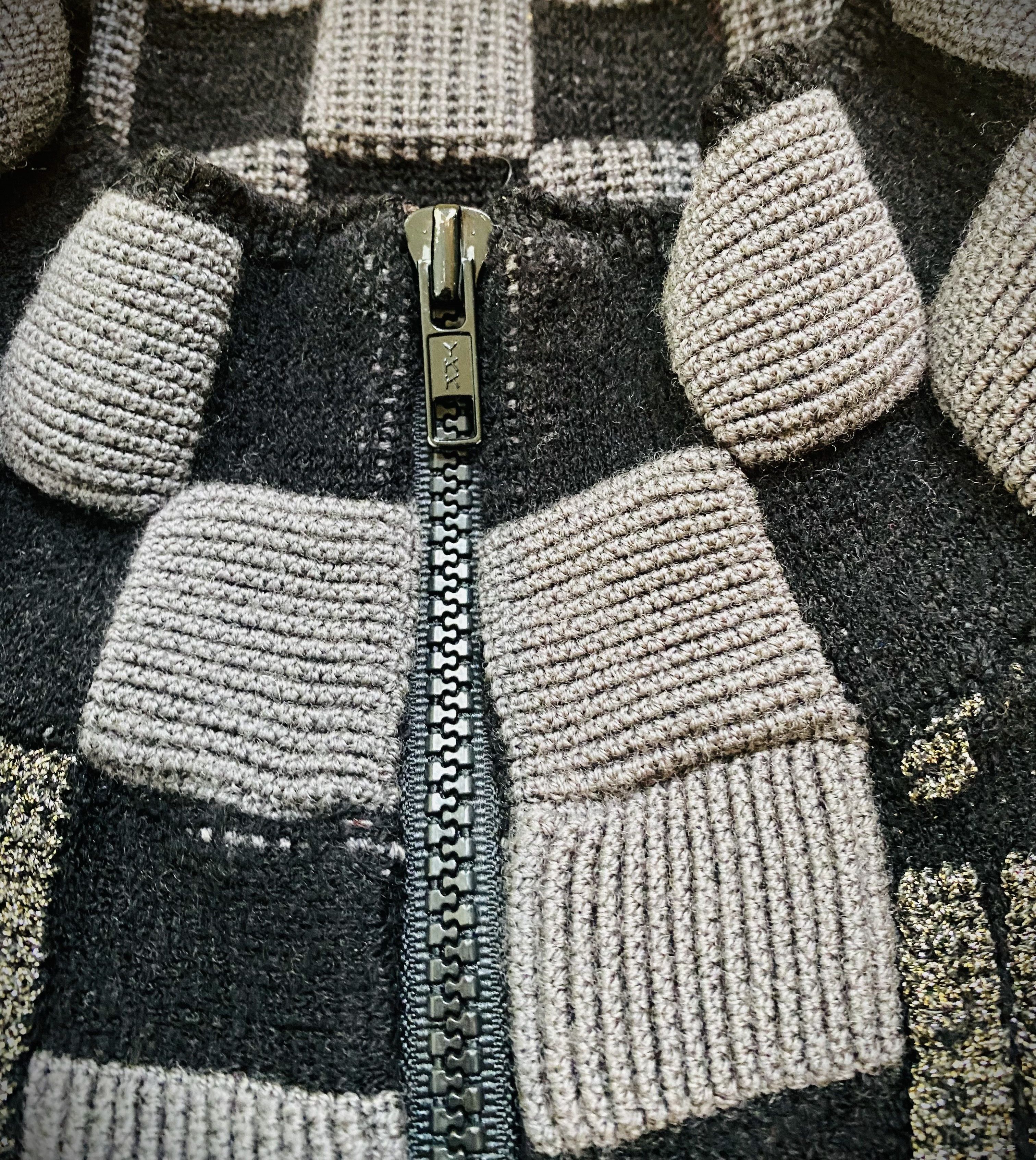 Jean Paul Gaultier Jean Paul Gaultier Equator F/W 1986 Russian Lurex Sweater Size US L / EU 52-54 / 3 - 13 Thumbnail
