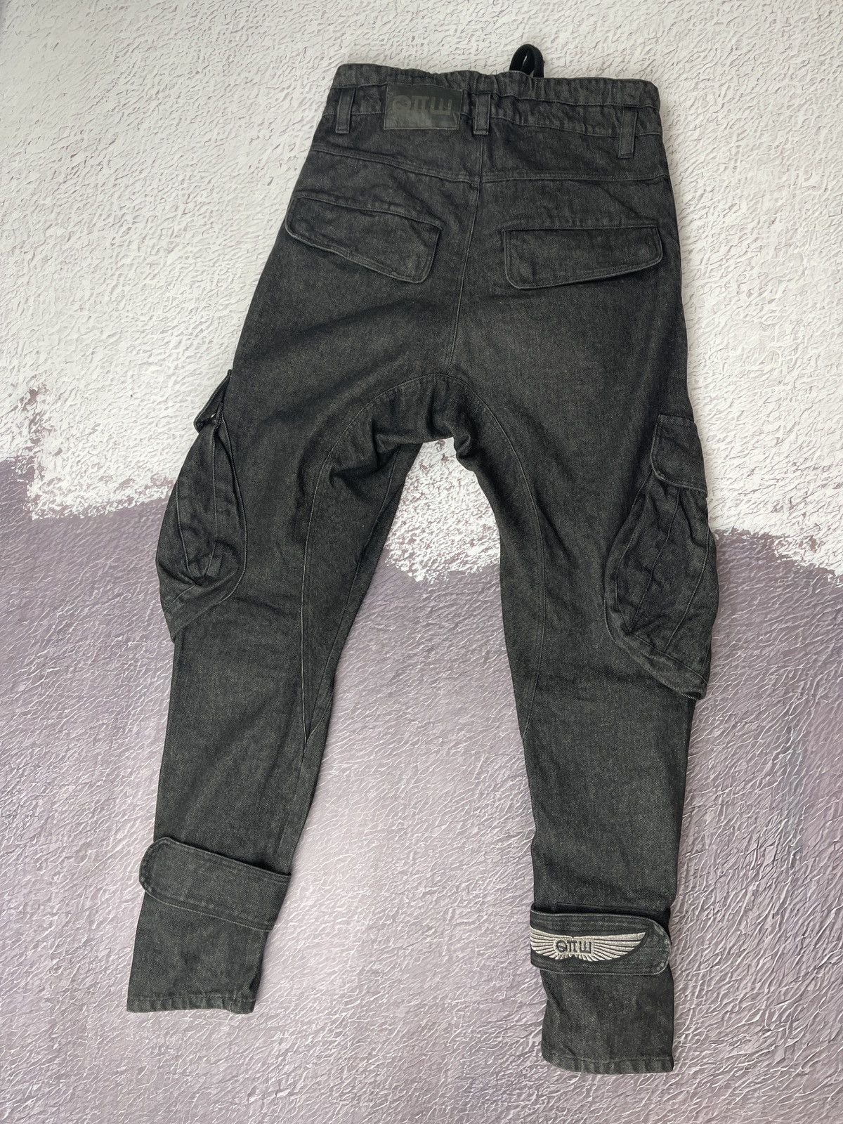 Japanese Brand Robert Kupisz QПШ utility cargo denim pants multipocket Size US 30 / EU 46 - 14 Thumbnail
