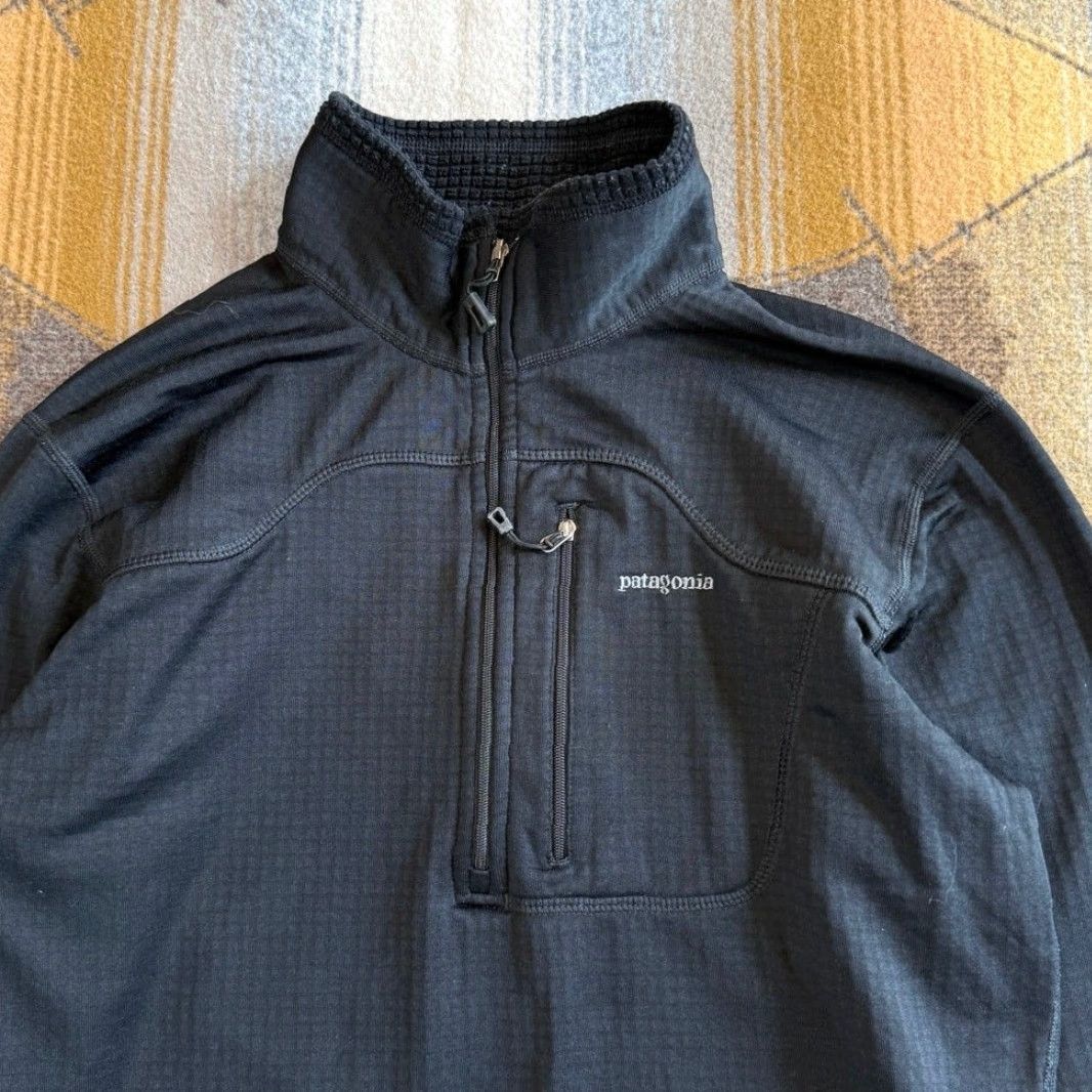 Patagonia VINTAGE Patagonia Regulator 1/4 Zip Fleece Pullover Men's Black M Pullover Zip Fleece Casual 90s Mens Size US M / EU 48-50 / 2 - 3 Thumbnail