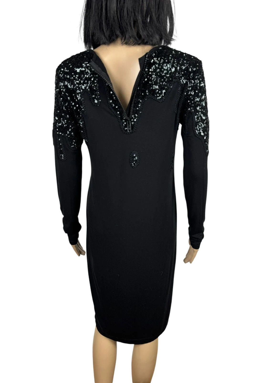 Love Moschino Love Moschino Sequined Dress Viscose size GB8 I40 Size S / US 4 / IT 40 - 12 Thumbnail