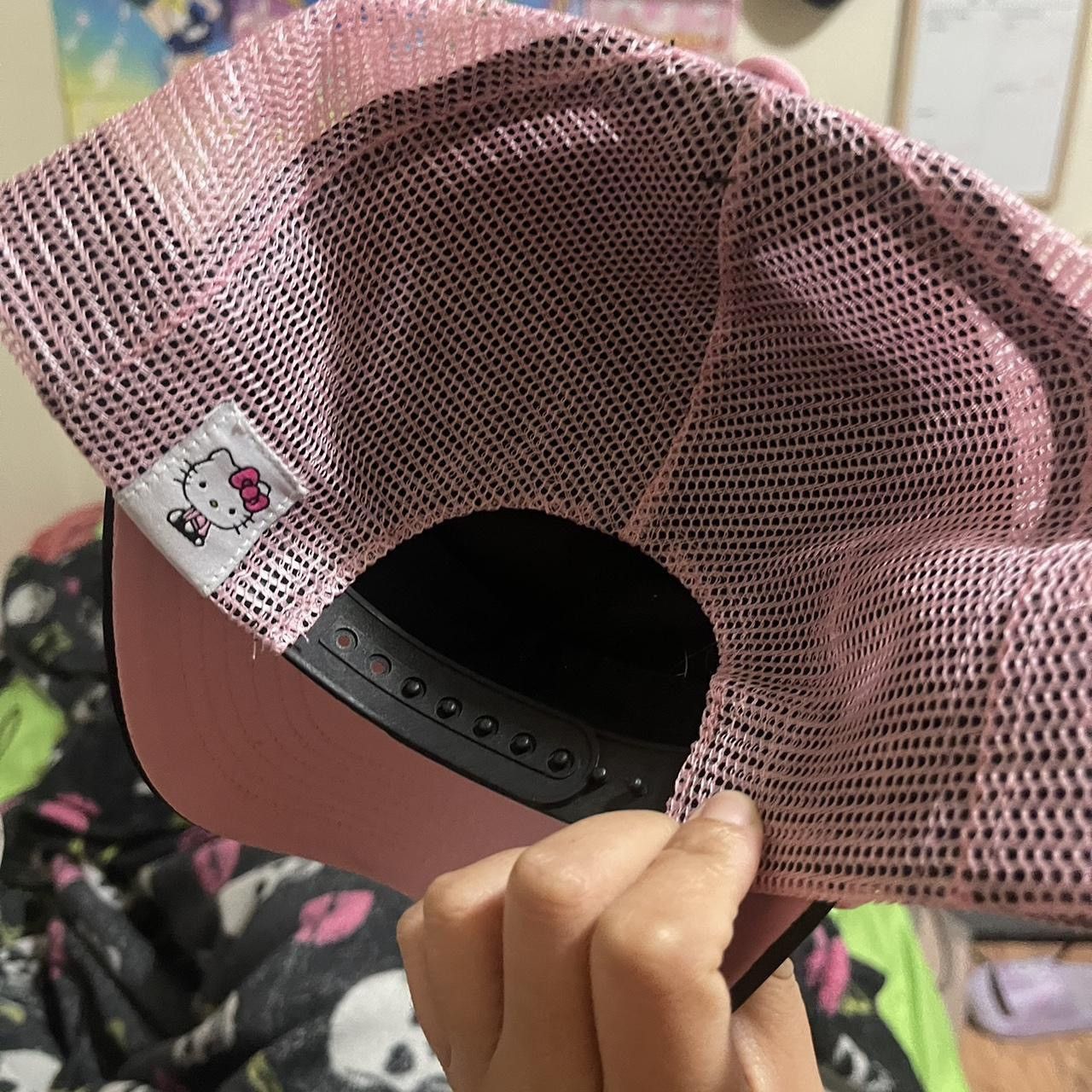 Japanese Brand Hello Kitty Las Vegas Trucker Hat Size ONE SIZE - 2 Thumbnail