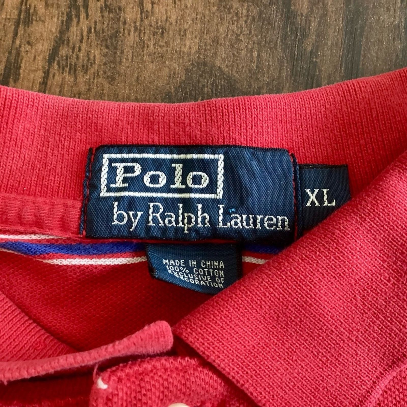 Polo Ralph Lauren Polo Ralph Lauren Polo Shirt Size US XL / EU 56 / 4 - 2 Thumbnail