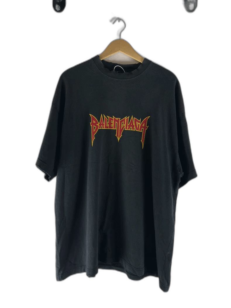 Balenciaga Balenciaga Rock Lightning Short Sleeve T-Shirt Size US L / EU 52-54 / 3 - 1 Thumbnail