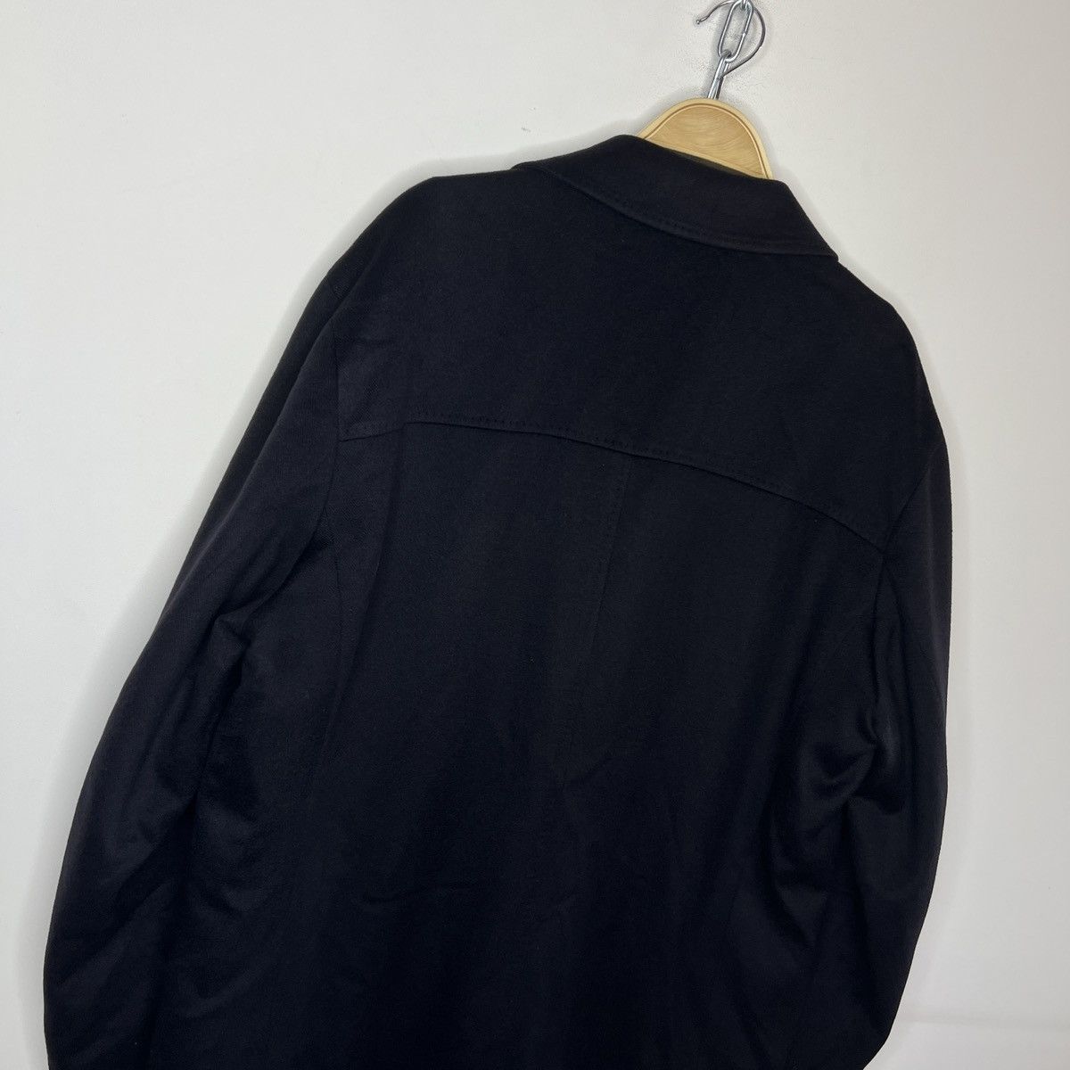 Ermenegildo Zegna Ermenegildo Zenga Men's 100% Pure Cashmere Coat Navy Size US L / EU 52-54 / 3 - 9 Thumbnail