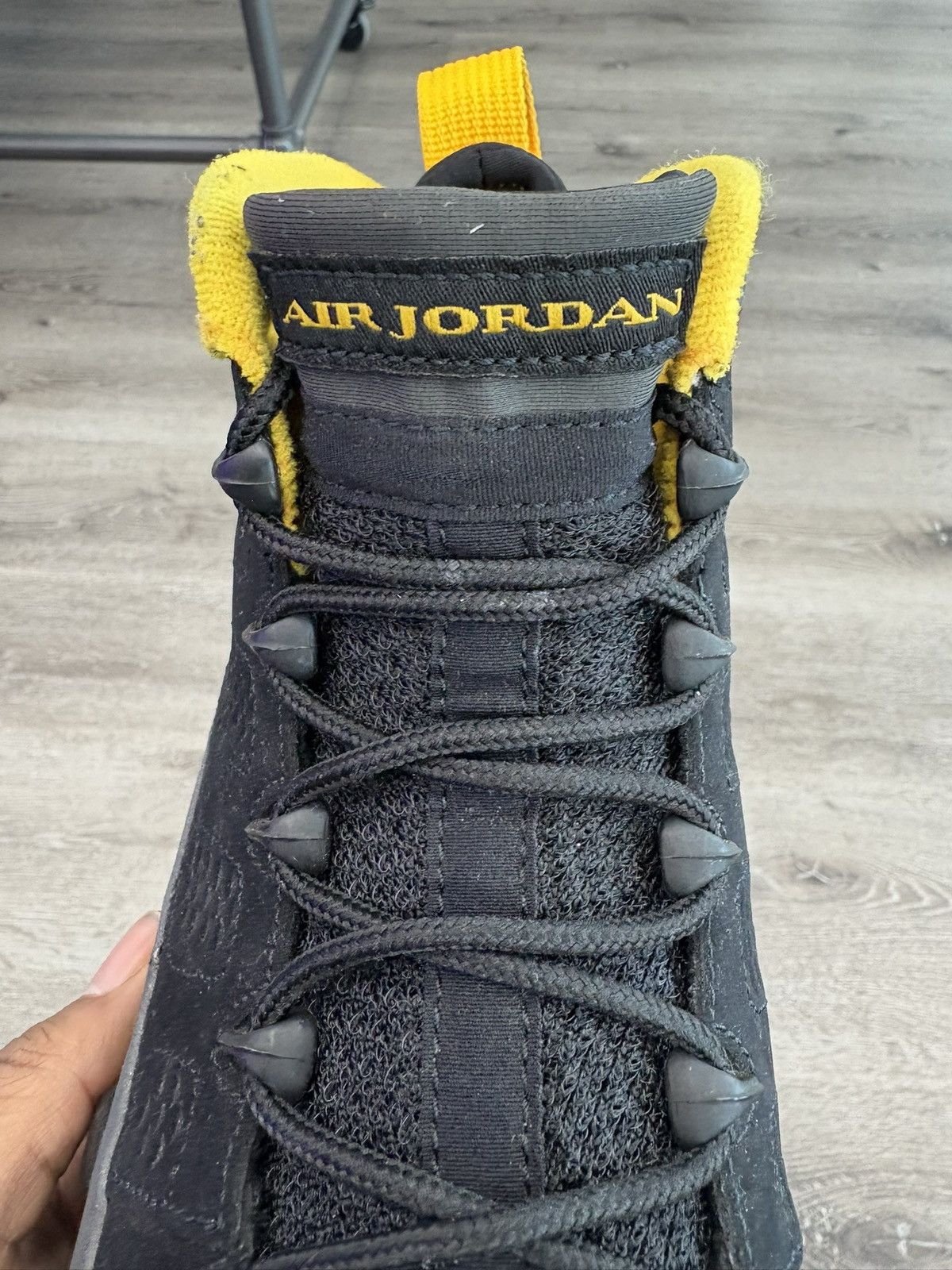 Jordan Brand Air Jordan 9 Retro “Dark Charcoal” **PRE-OWNED** Size US 9.5 / EU 42-43 - 5 Thumbnail