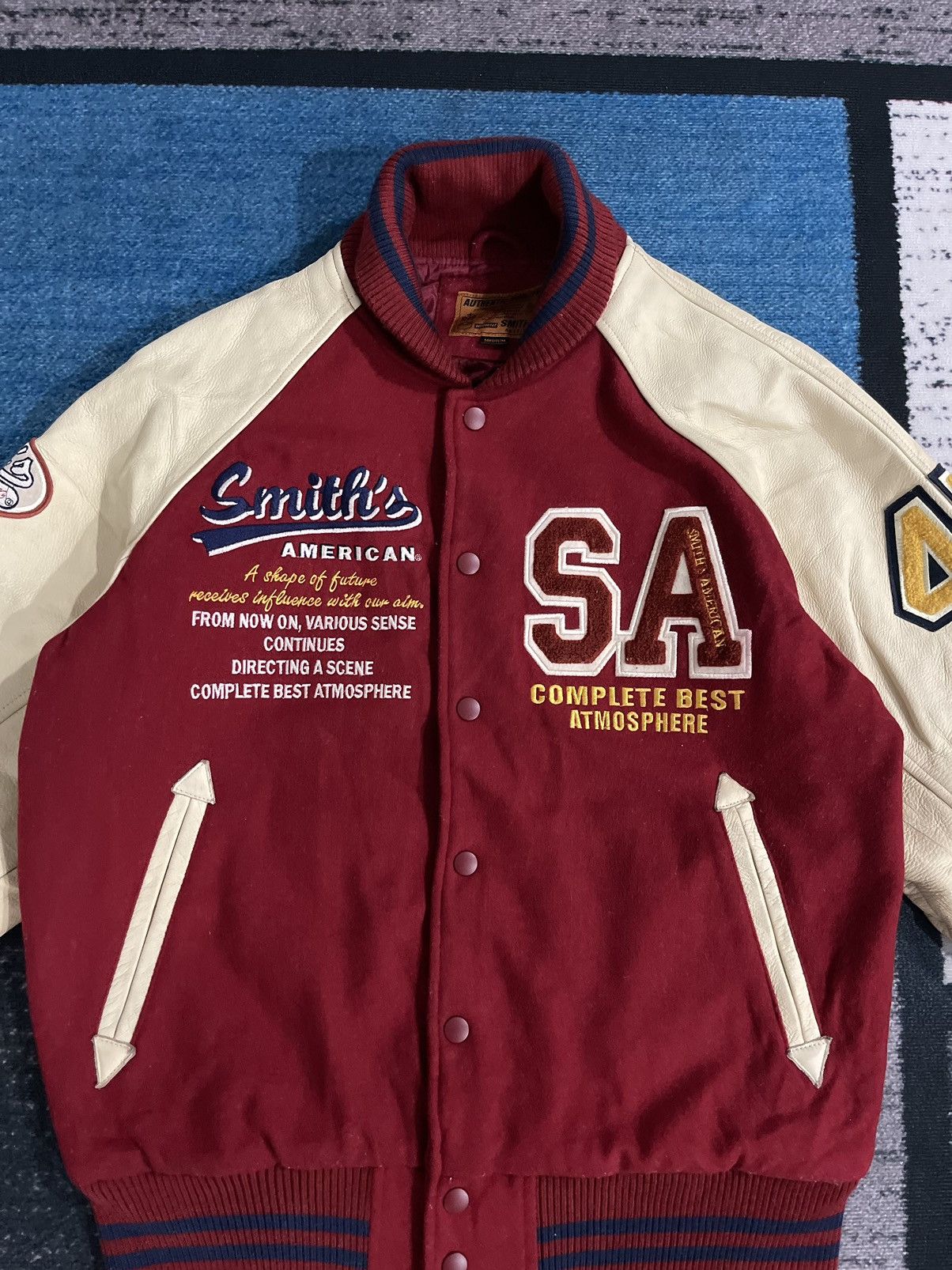 Other SMITHS AMERICAN VARSITY JACKET Size US M / EU 48-50 / 2 - 5 Thumbnail