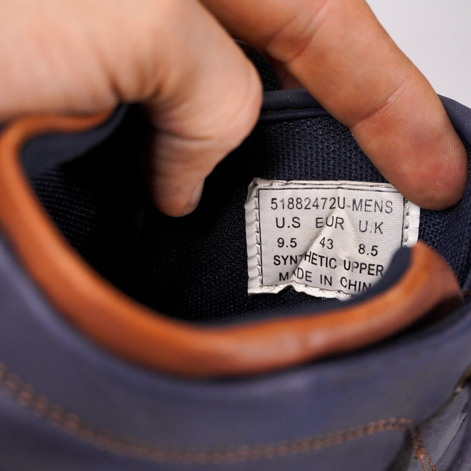 Levi's Levis Hi-Top Athletic Sneakers Mens 9.5 Casual Dress Shoes Size US 9.5 / EU 42-43 - 8 Thumbnail