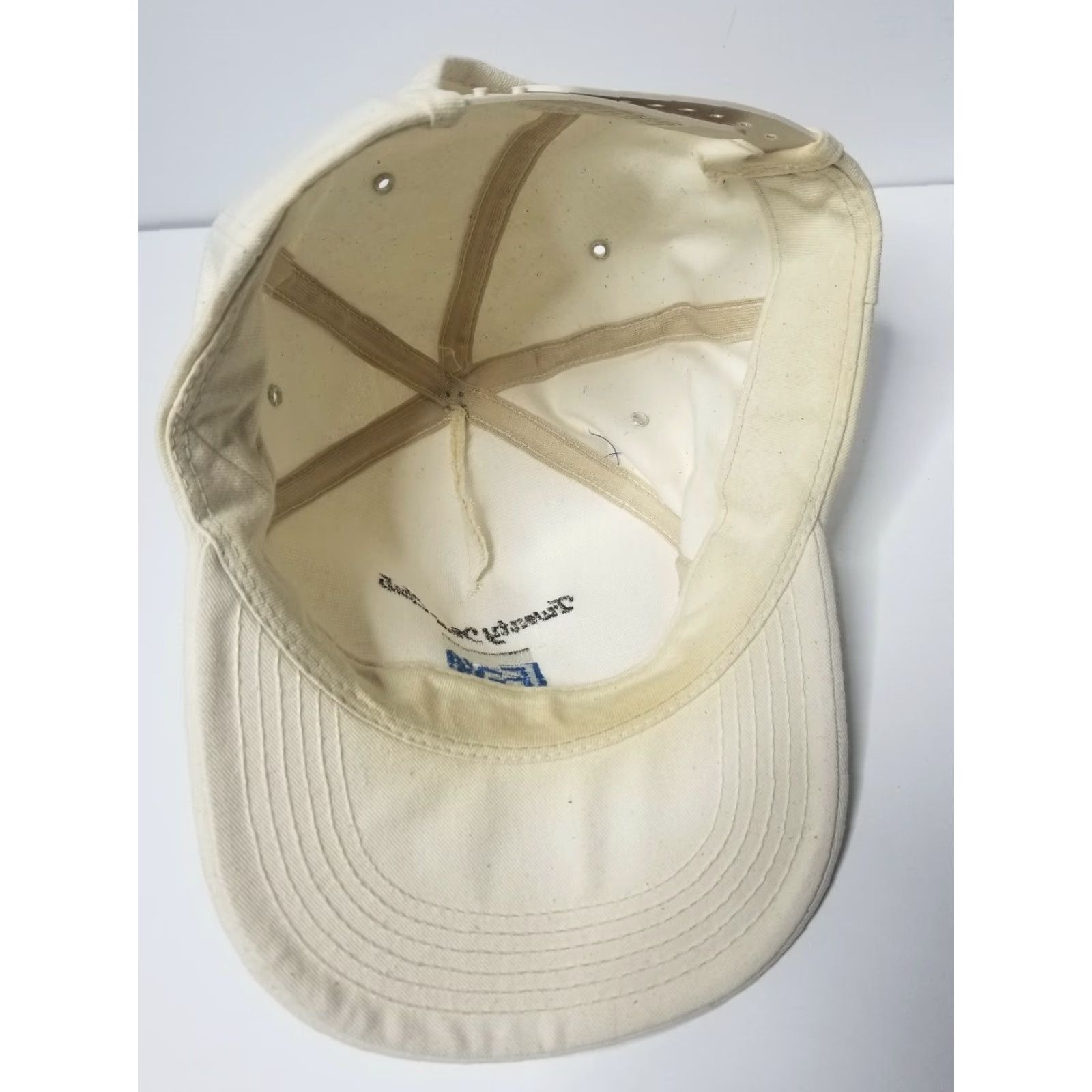Vintage VINTAGE Agrico Hat Baseball Trucker Cap Dad Hat Snapback Fertilizer Men Adjustable Ivory 80s 90s American Workwear Size ONE SIZE - 7 Thumbnail