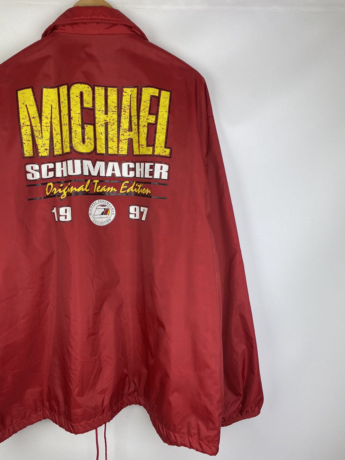 Vintage Schumacher vintage 1997 Original Team Edition Racing Jacket Size US XXL / EU 58 / 5 - 18 Thumbnail