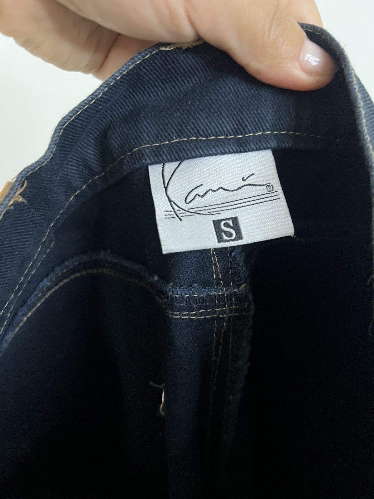Karl Kani Karl kani S denim jeans blue cotton carpenter cargo Size US 30 / EU 46 - 3 Thumbnail