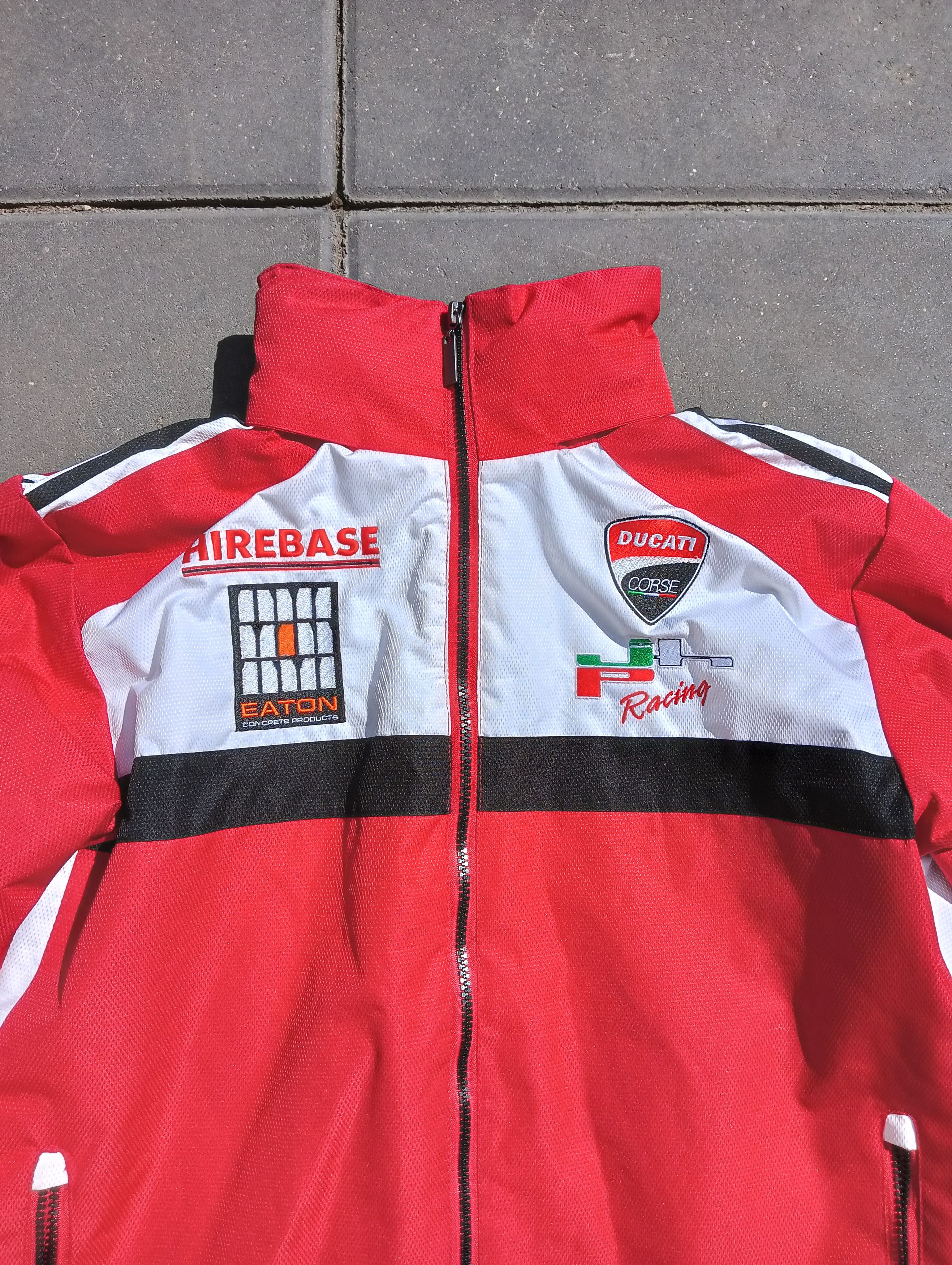Vintage Ducati jacket Clinton sponsors Size US XS / EU 42 / 0 - 2 Thumbnail