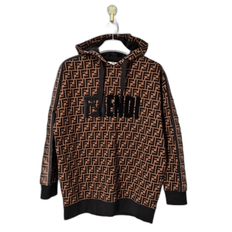 Fendi Fendi Logo Hooded Sweatshirt Size S Size US S / EU 44-46 / 1 - 1 Thumbnail