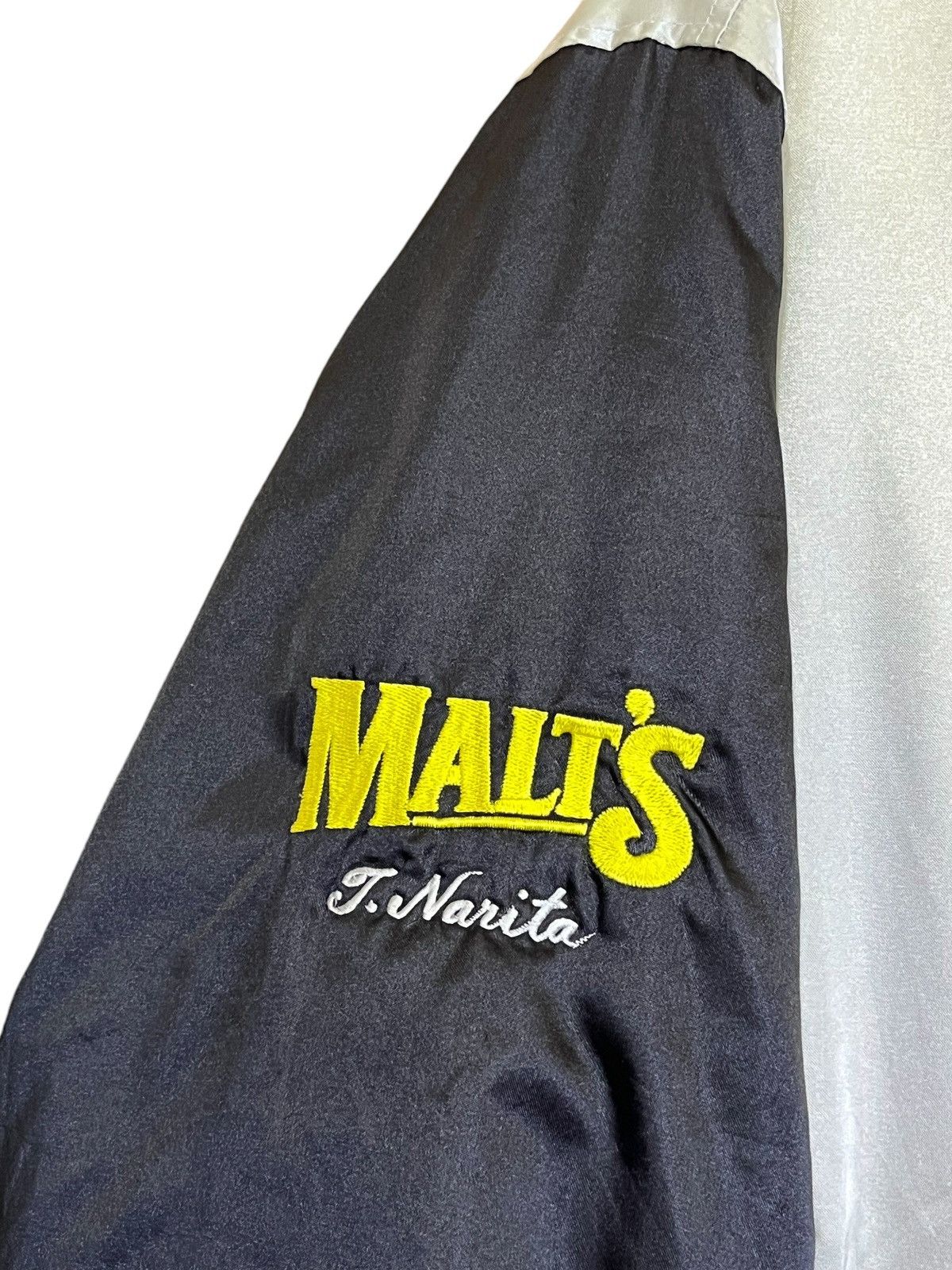 Japanese Brand VINTAGE MALTS BASEBALL TEAM JDM SUNTORY VARSITY JACKET Size US L / EU 52-54 / 3 - 6 Thumbnail
