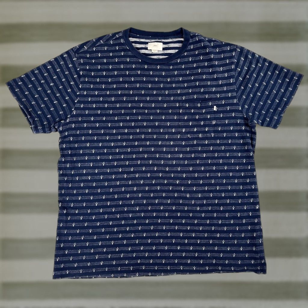 Obey OBEY Worldwide Pocket Tee Knit Men’s XL Blue Crew Neck Short Sleeve T-Shirt Art Designer Size US XL / EU 56 / 4 - 1 Thumbnail