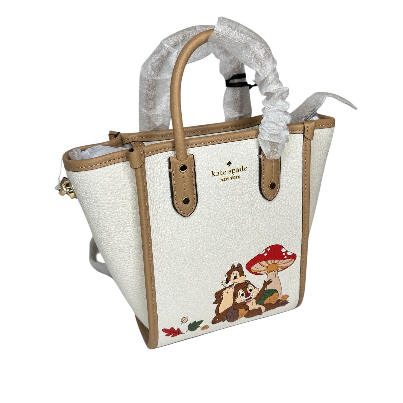 Kate Spade Kate Spade Ella Disney X KSNY Chip N Dale Mini Tote Bag Size ONE SIZE - 3 Thumbnail