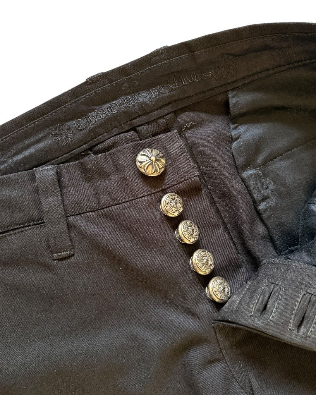 Chrome Hearts chrome hearts denim chino flare Size US 30 / EU 46 - 5 Thumbnail