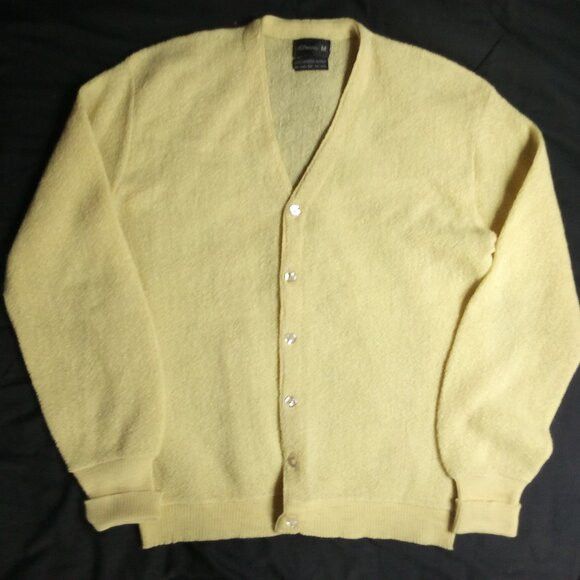 JCPenney Vintage JC Penney Alpaca Wool Cardigan Sweater Mustard Size US M / EU 48-50 / 2 - 2 Thumbnail