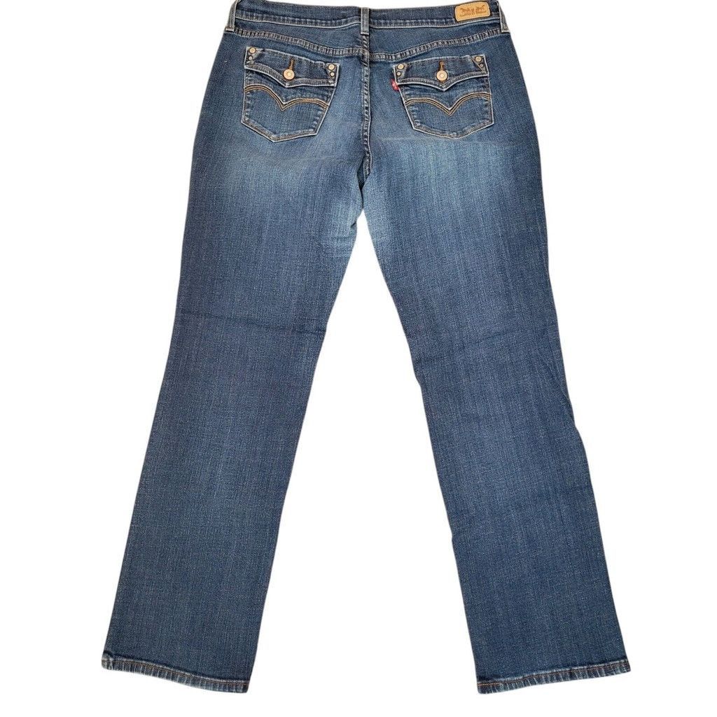 Levi's Levi's 505 Straight Leg Jeans Women's 14M. Waist 35" Size 36" / US 14 / IT 50 - 2 Thumbnail