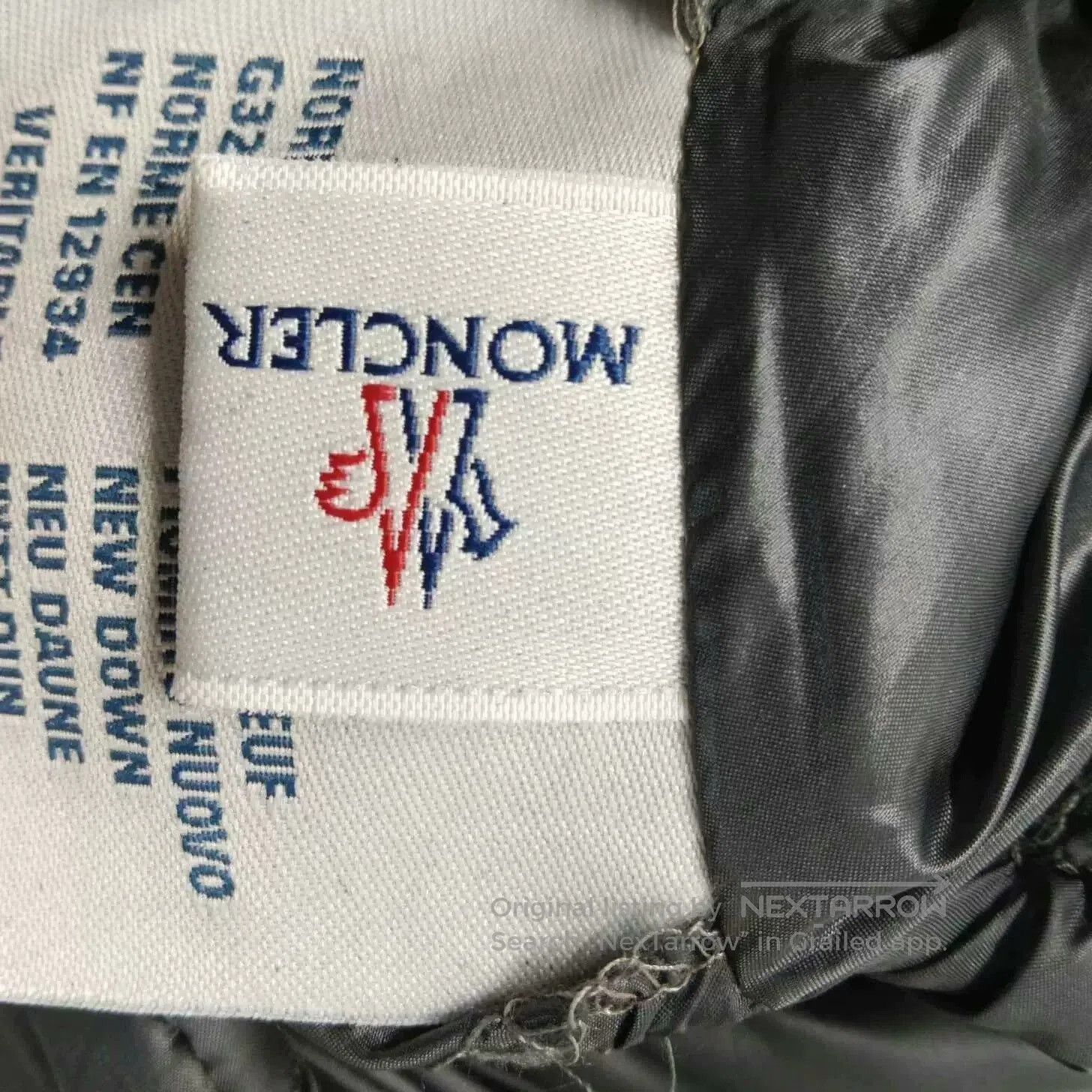 Moncler Moncler Gray Down Jacket Size 0. Size US XS / EU 42 / 0 - 3 Thumbnail