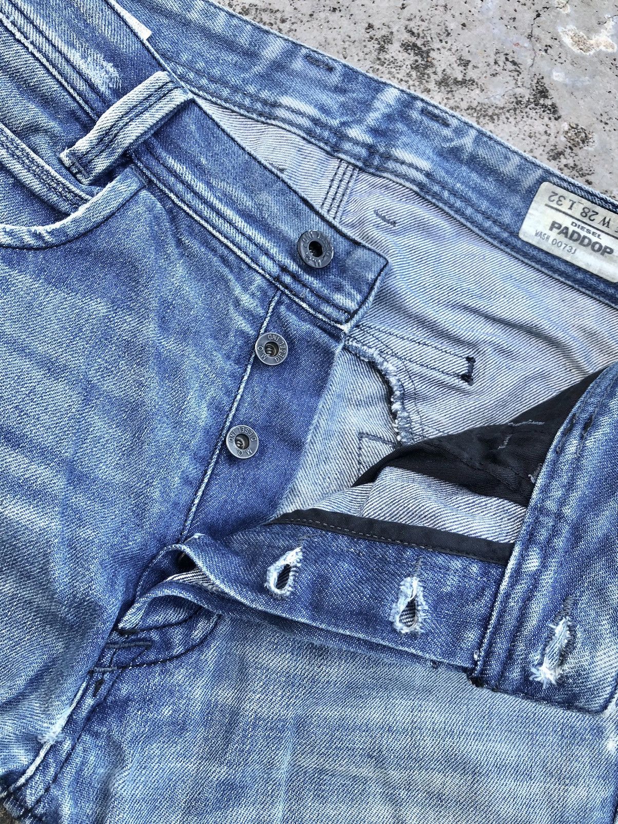 Diesel DIESEL PADDOP DISTRESSED JEANS Size US 30 / EU 46 - 9 Thumbnail