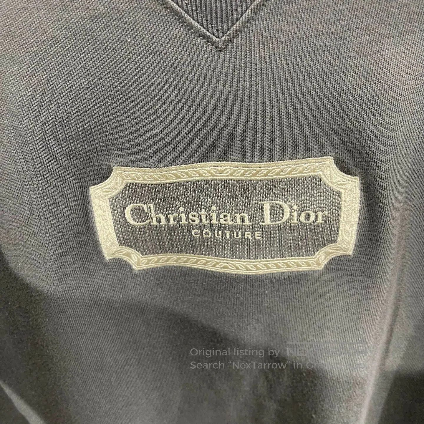 Dior Black Short-Sleeve Crewneck Shirt. Size US XXL / EU 58 / 5 - 4 Thumbnail