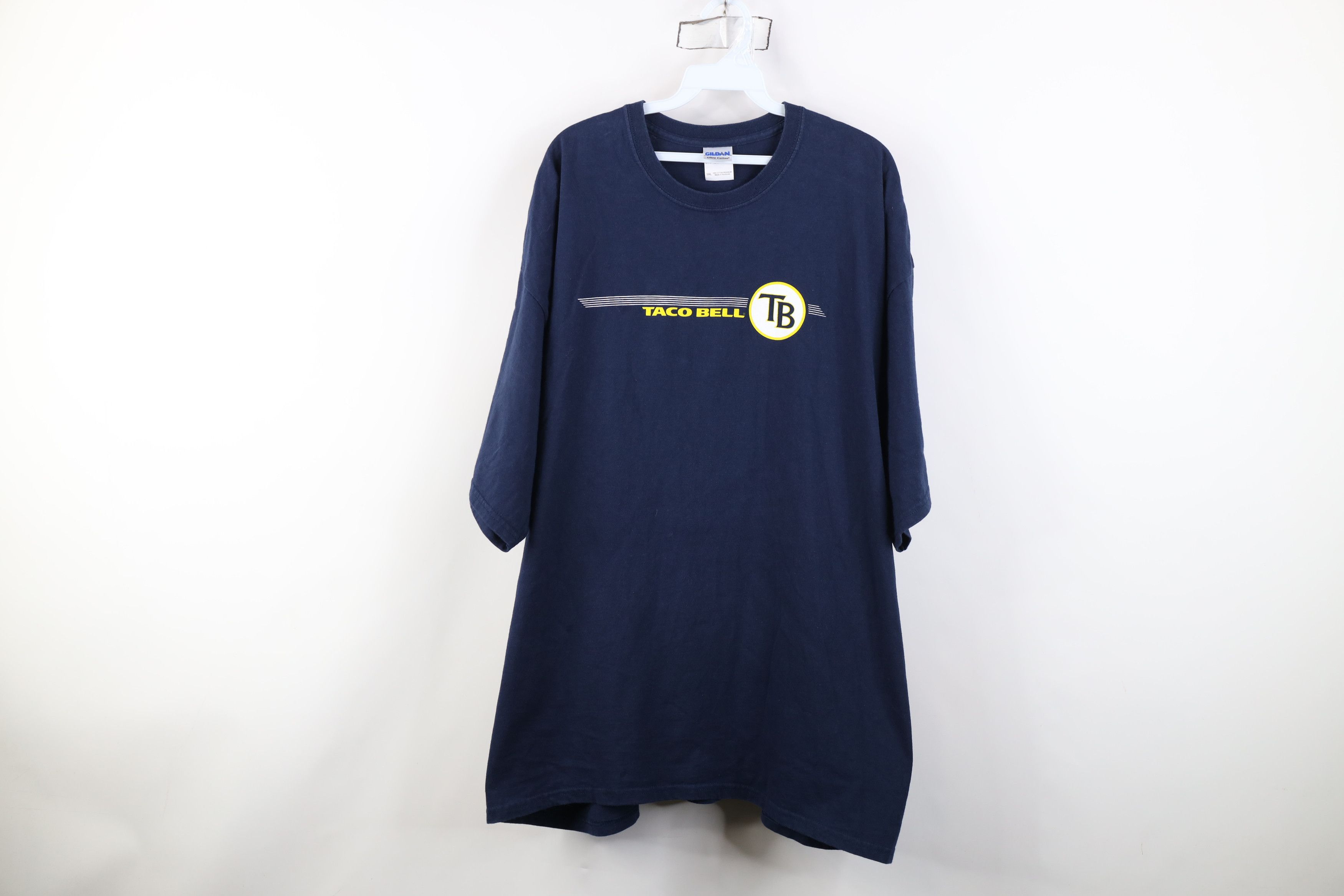 Vintage Vintage Y2K Streetwear Spell Taco Bell Short Sleeve T-Shirt Size US XXL / EU 58 / 5 - 1 Thumbnail