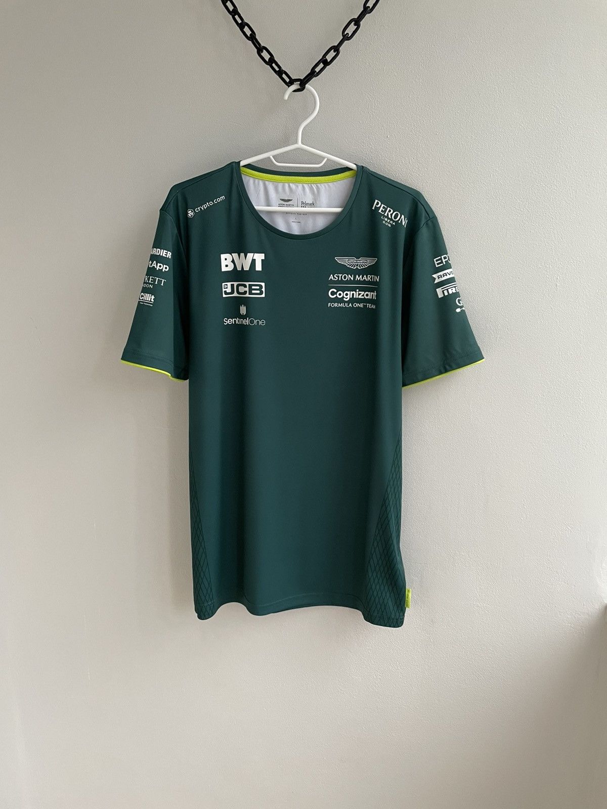Formula 1 Aston Martin T Shirt Tee F1 Formula One Formula 1 Racing Size US L / EU 52-54 / 3 - 1 Thumbnail
