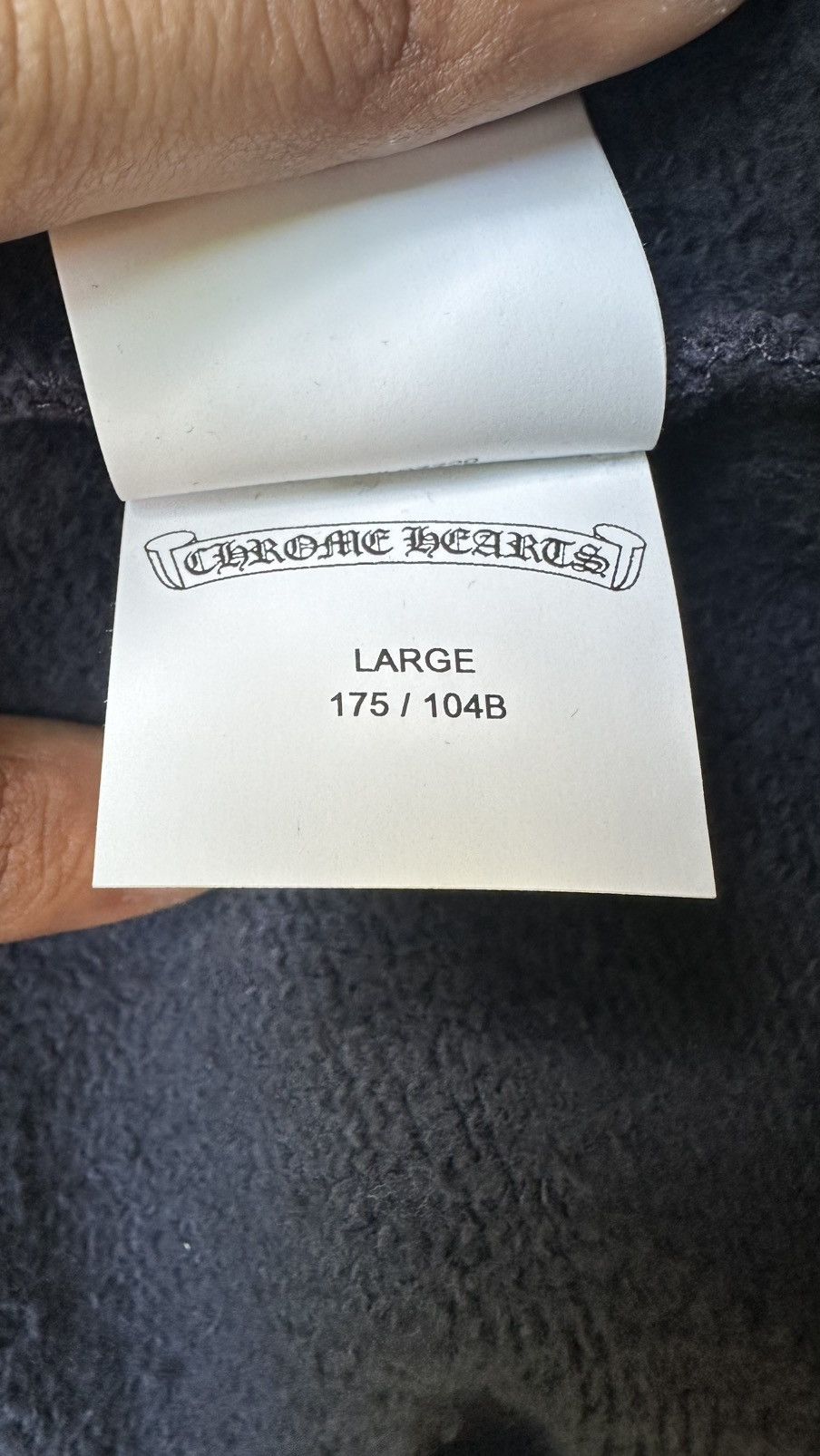 Chrome Hearts Chrome Hearts Fountainebleau Exclusive Paper Jam Size US L / EU 52-54 / 3 - 8 Thumbnail