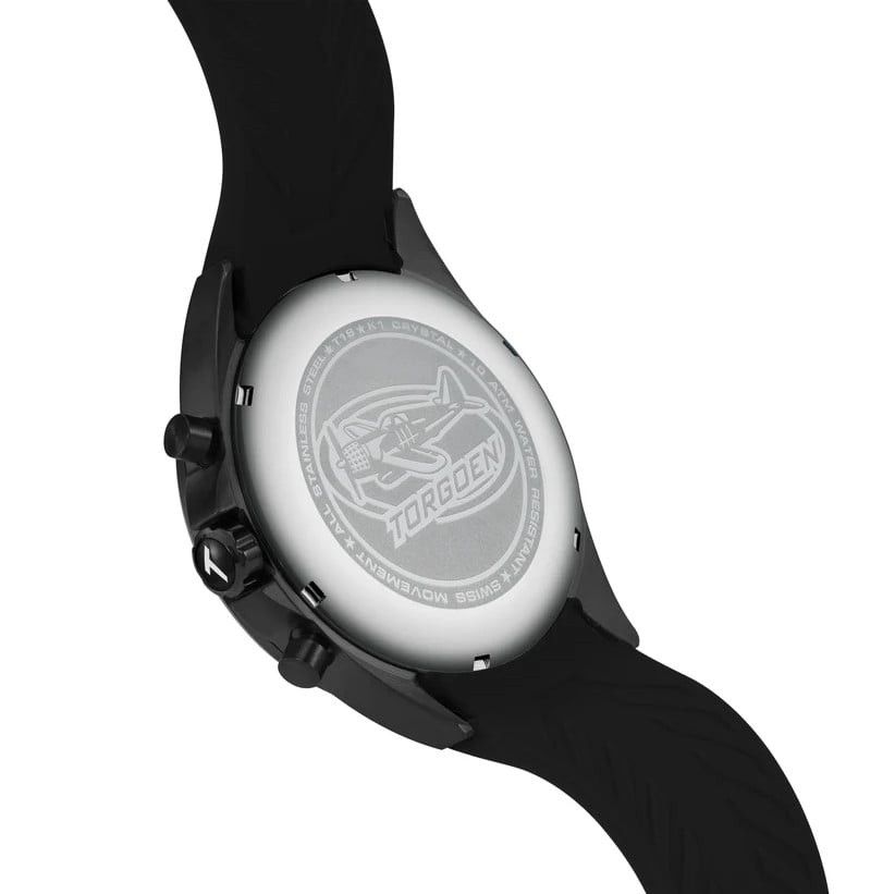 Other New Torgoen TN-1048 T18 Carbon Fiber 45mm Black Silicone St Size ONE SIZE - 2 Thumbnail