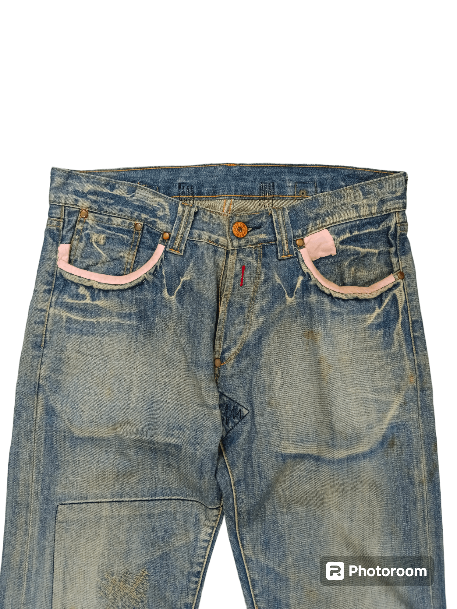 Replay DiSTRESSED PACTHWORK REPLAY DENIM PANTS Size US 30 / EU 46 - 3 Thumbnail