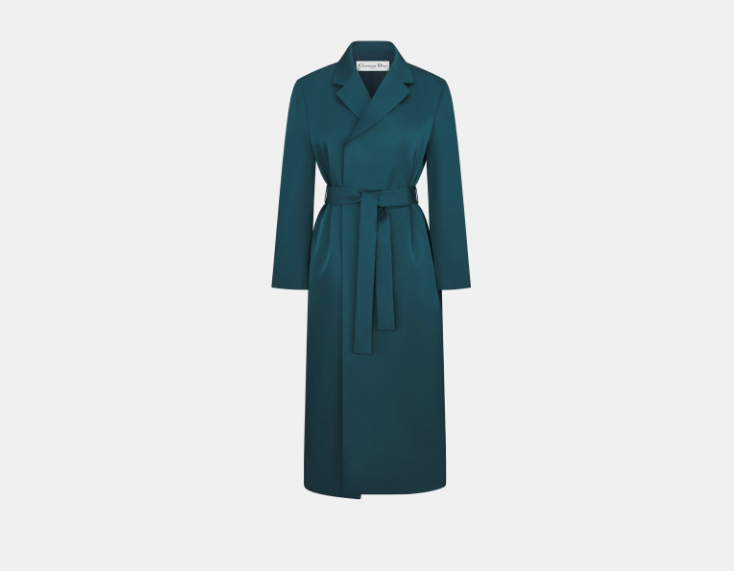 Dior o1w1db10925 447M35 Coat in Blue Size M / US 6-8 / IT 42-44 - 1 Thumbnail