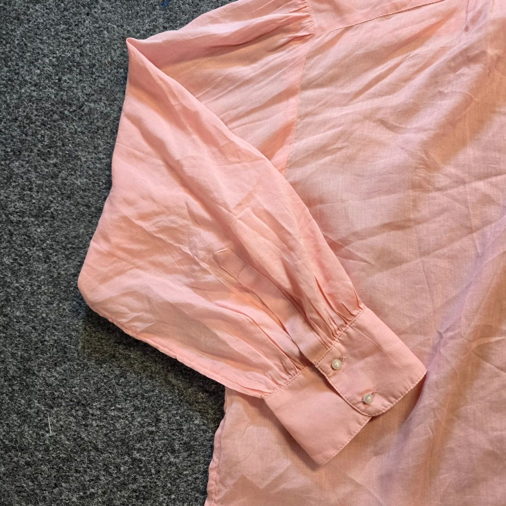 Vineyard Vines Vineyard Vines Top Womens Size Medium Pink Popover 1/4 Button Oversized Capsule Size M / US 6-8 / IT 42-44 - 4 Thumbnail