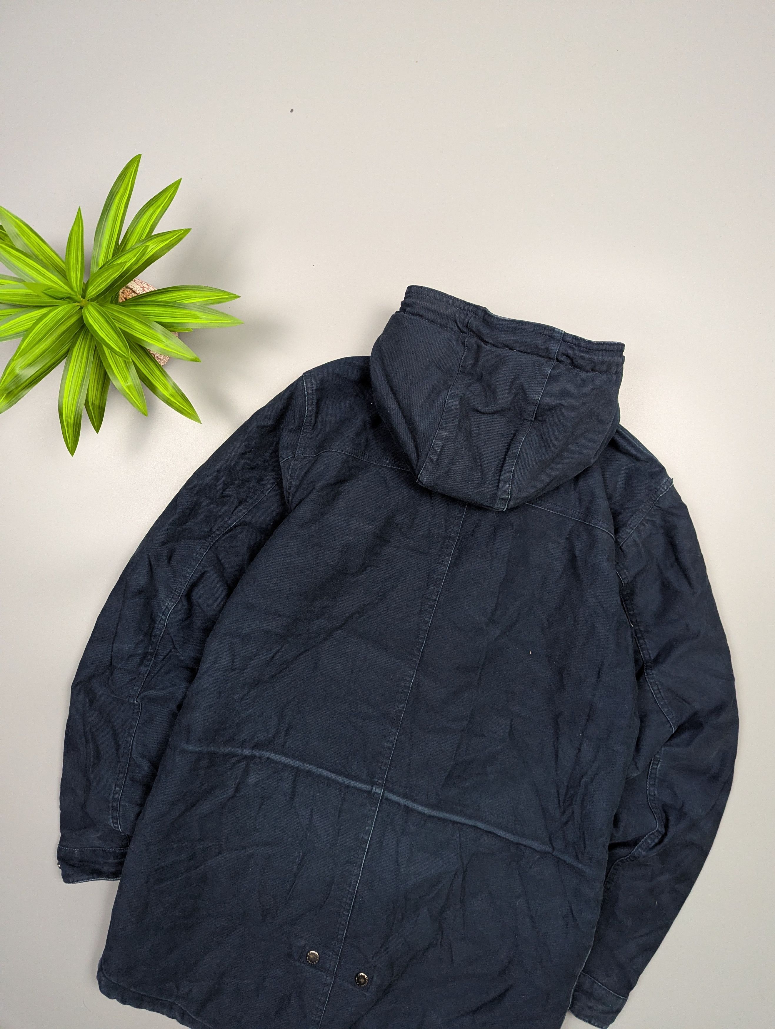 Carhartt Wip Carhartt WIP Dalsh VTG Men’s Canvas Parka Faded Jacket Size US M / EU 48-50 / 2 - 16 Thumbnail