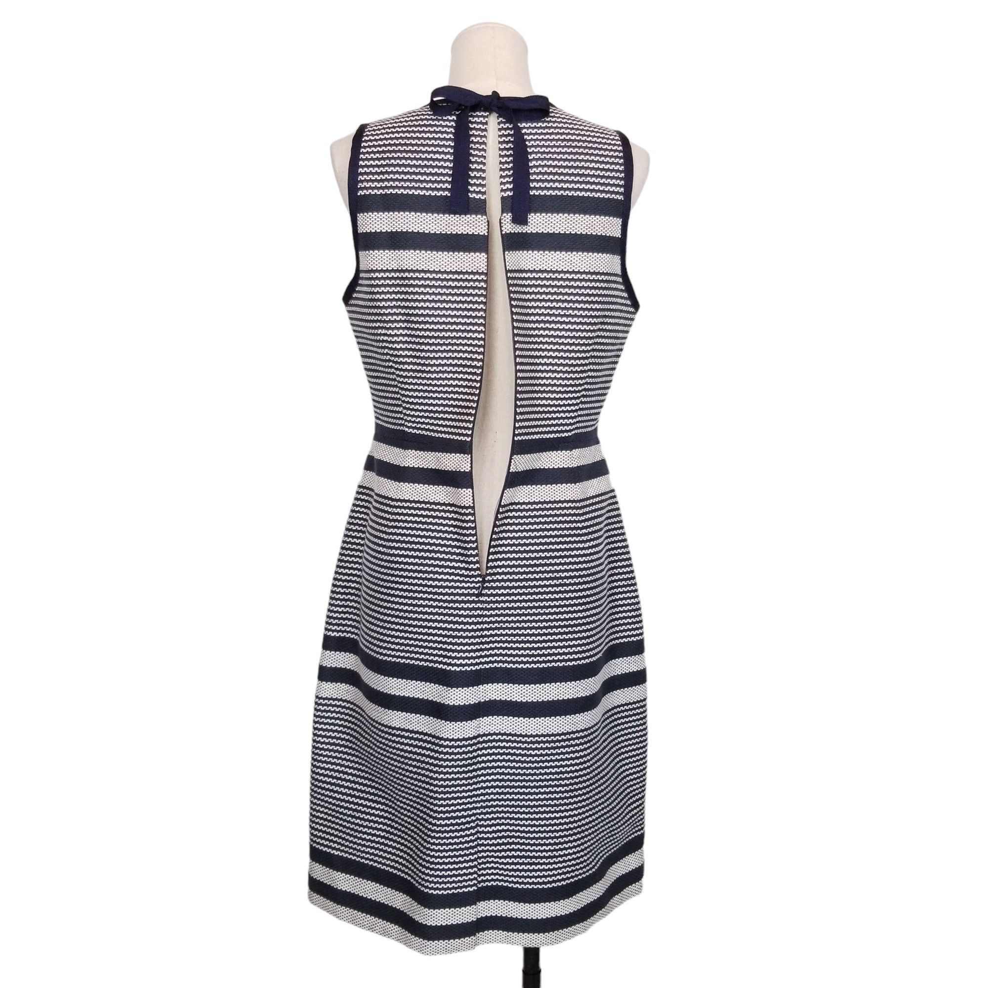 J.Crew Striped Sheath Dress Size S / US 4 / IT 40 - 5 Thumbnail