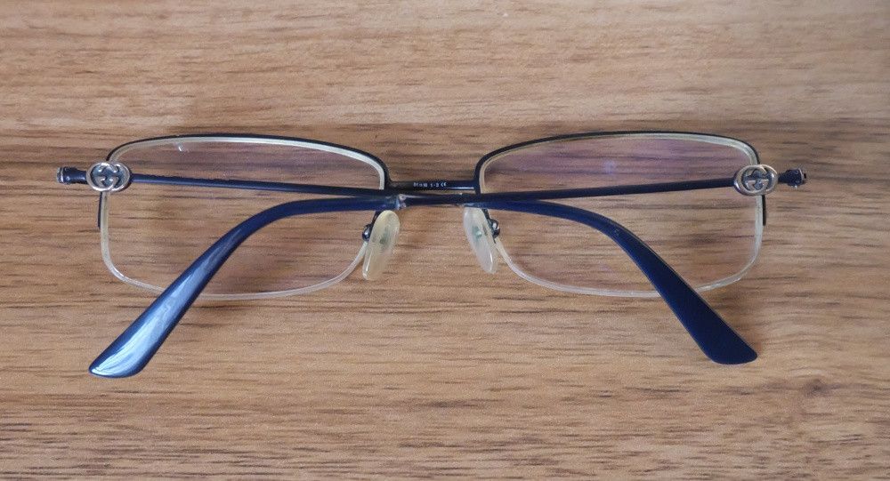 Gucci Gucci Half Rim Glasses Size ONE SIZE - 8 Thumbnail