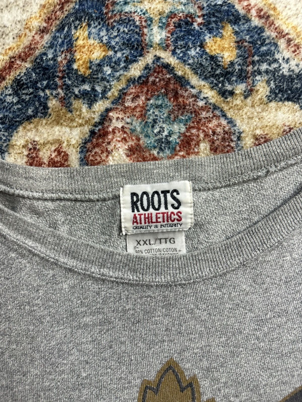 Roots × Vintage Vintage Roots Salt Lake City Olympics Hockey T-shirt Size US XXL / EU 58 / 5 - 3 Thumbnail