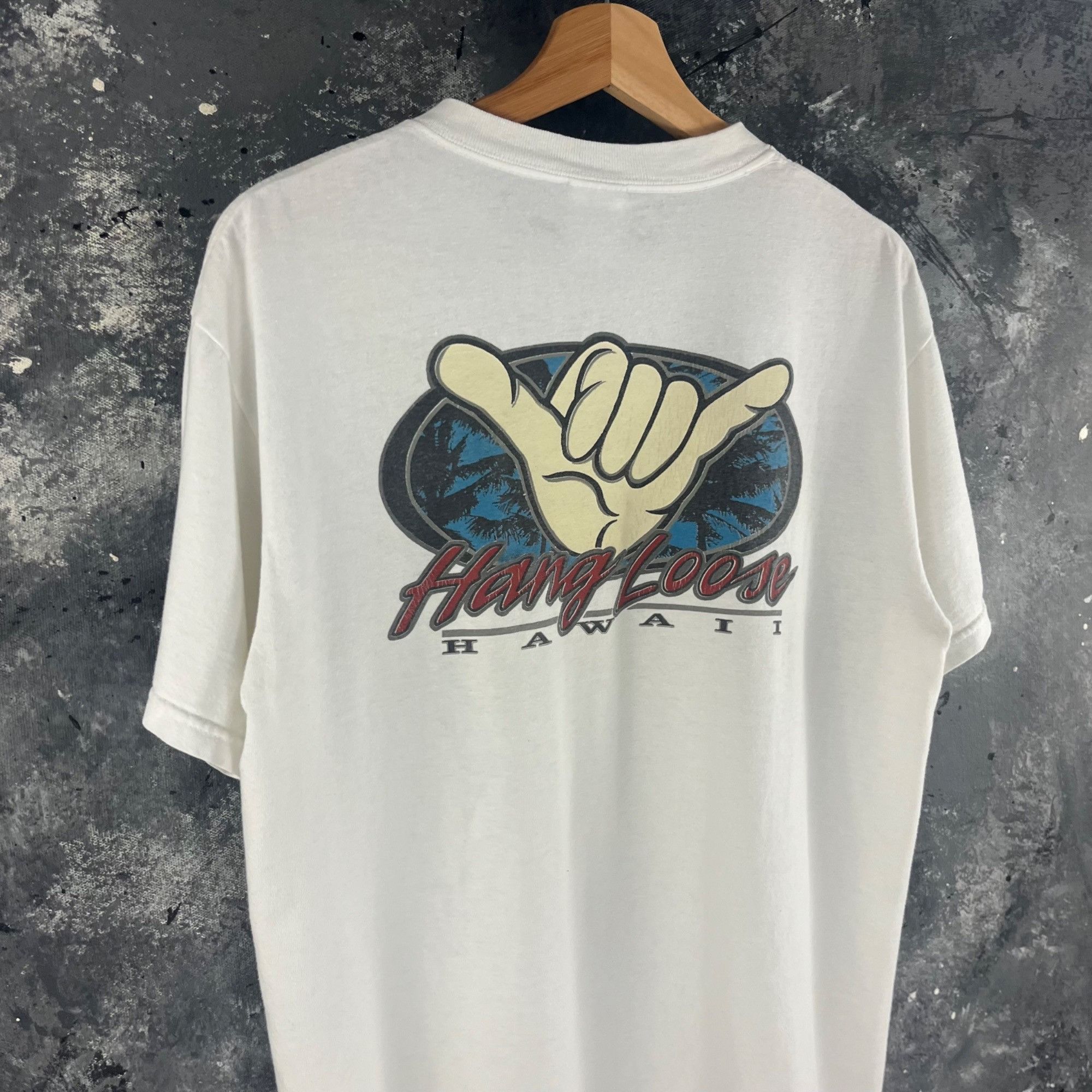 Vintage Vintage Y2K Hang Loose shirt Size US L / EU 52-54 / 3 - 3 Thumbnail