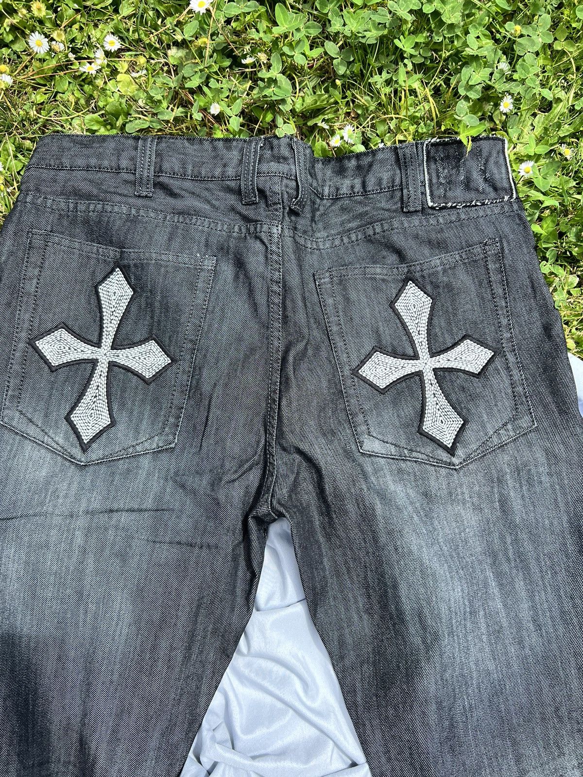 Helix Cross Bootcut Jeans 38x32