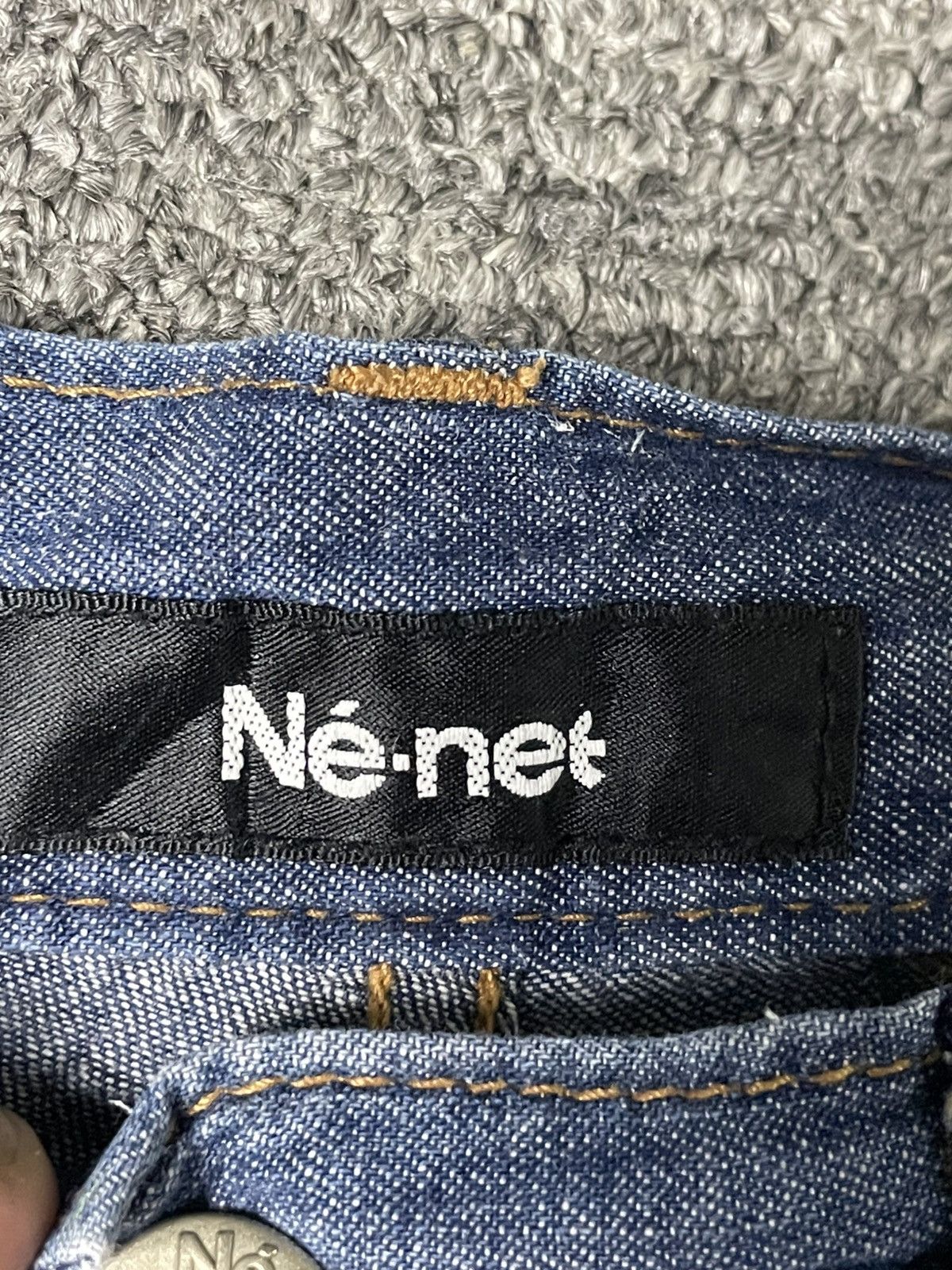 Issey Miyake × Ne-Net × Vintage Ne-Net x Issey Miyake Cropped Harem Jeans (84) Size US 27 - 9 Thumbnail