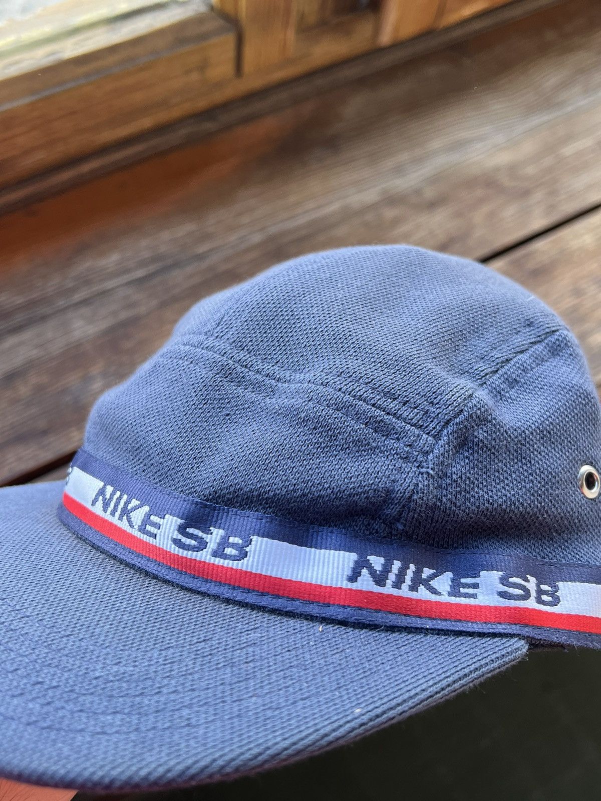 Nike SB Vintage Five panel Hat Nike distressed Y2K Cap Size ONE SIZE - 4 Thumbnail