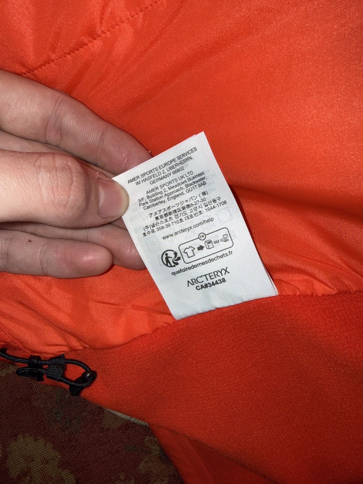 Arc'teryx Arc'teryx Atom Hoody Red Large NEW With Tags Size US L / EU 52-54 / 3 - 11 Thumbnail