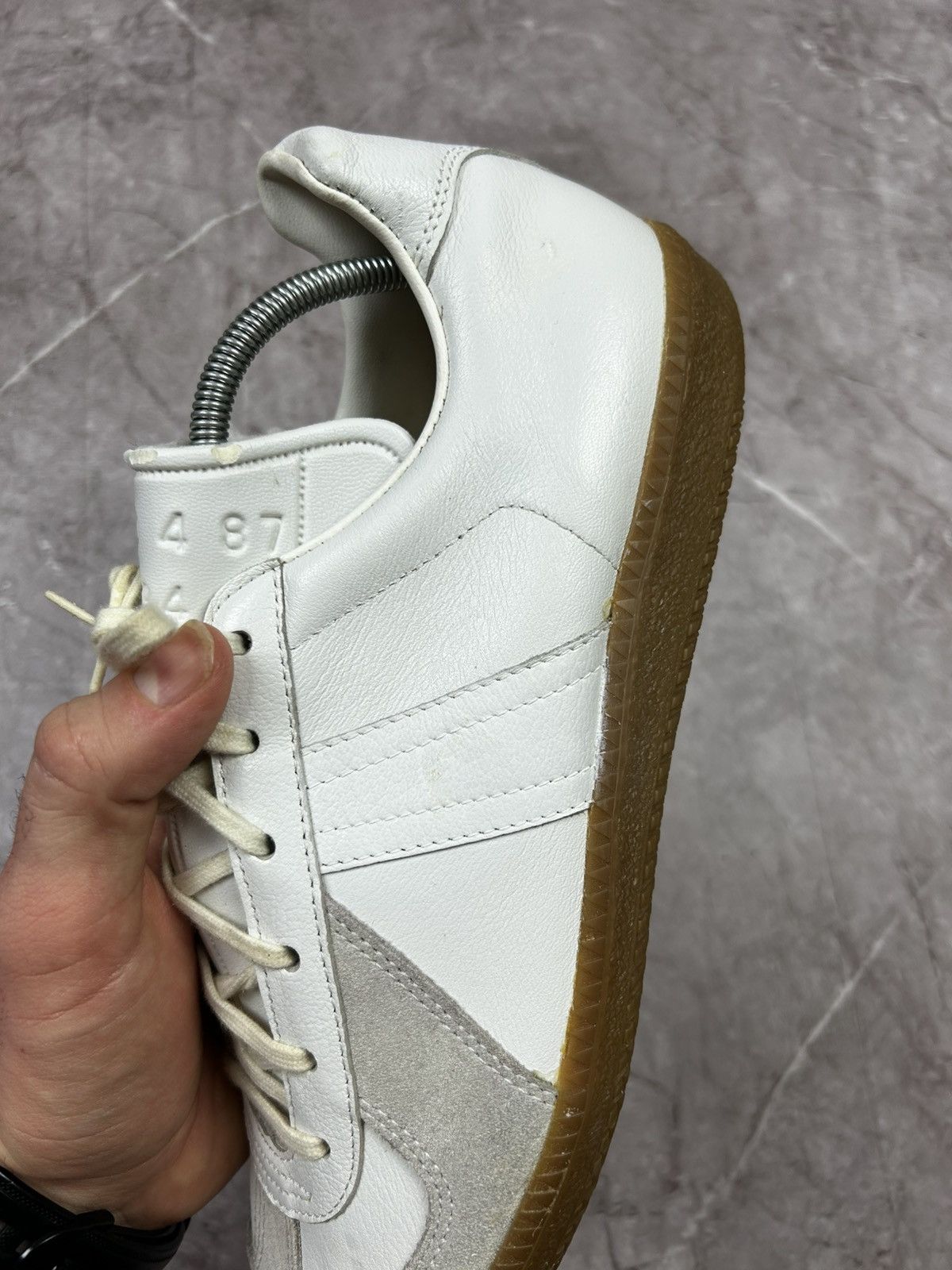 Vintage GAT BW Sport Army Trainer Bundeswehr Shoes Leather Sneakers Size US 8 / EU 41 - 18 Thumbnail