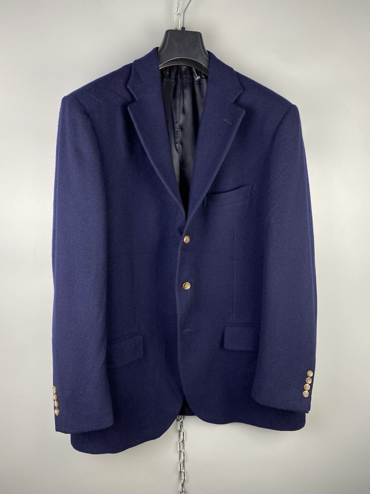 Polo Ralph Lauren Polo Ralph Lauren Cashmere Button Blazer Jacket Size 44R - 2 Thumbnail