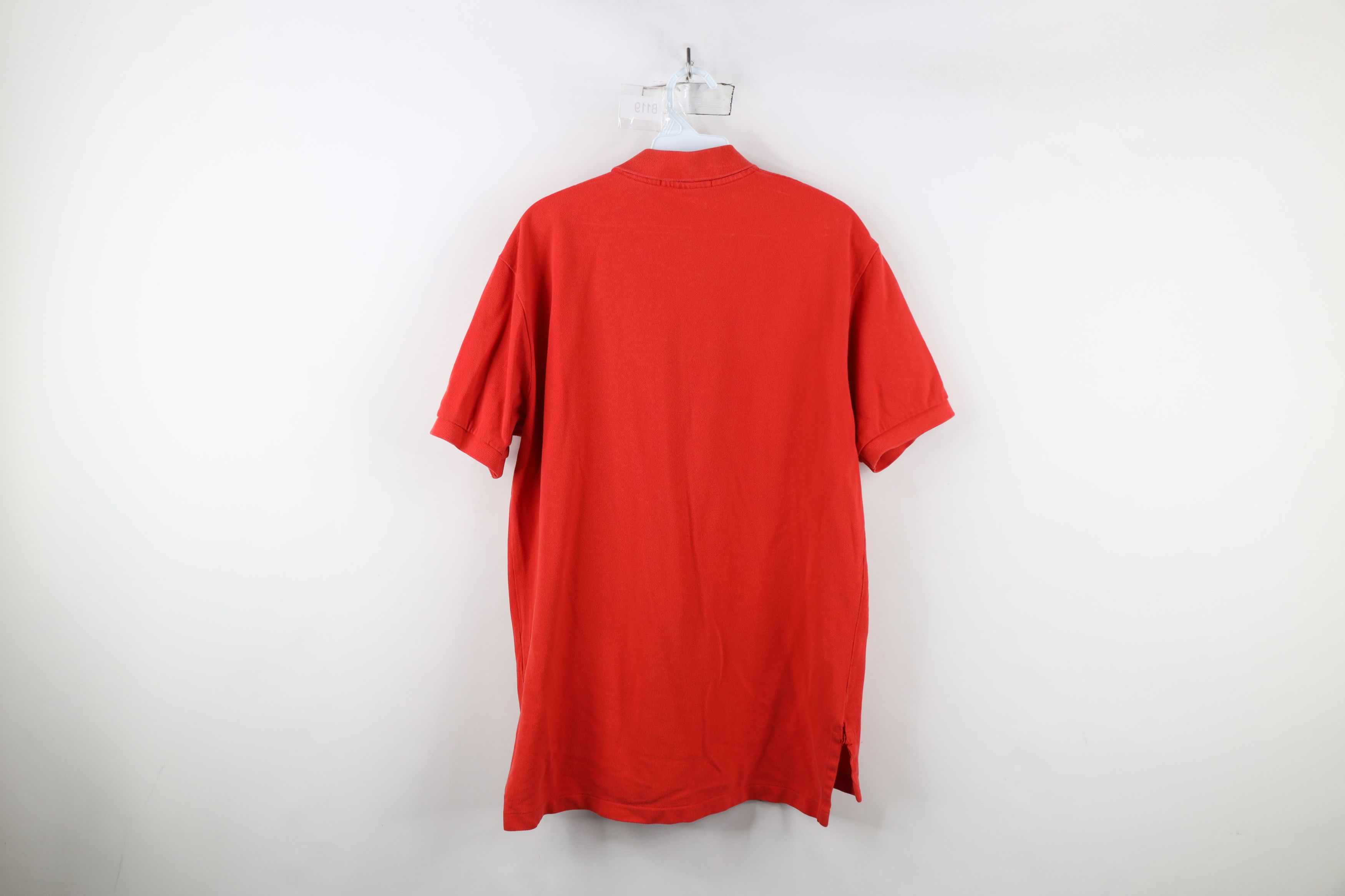 Ralph Lauren × Vintage Vintage 90s Ralph Lauren Collared Golf Polo Shirt Red USA Size US M / EU 48-50 / 2 - 12 Thumbnail