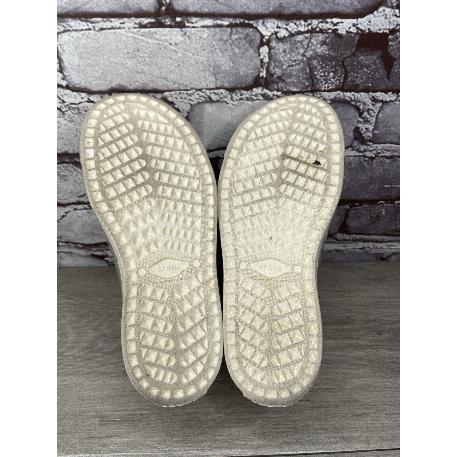 Crocs Crocs Iconic Comfort Citilane Roka Gray Perforated Loafers S Size US 5.5 / IT 35.5 - 14 Thumbnail