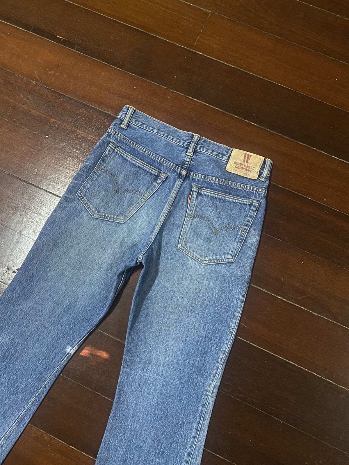 Warehouse Fire 🔥 vintage inspired 50s WAREHOUSE gripper zipper denim Size US 31 - 13 Thumbnail