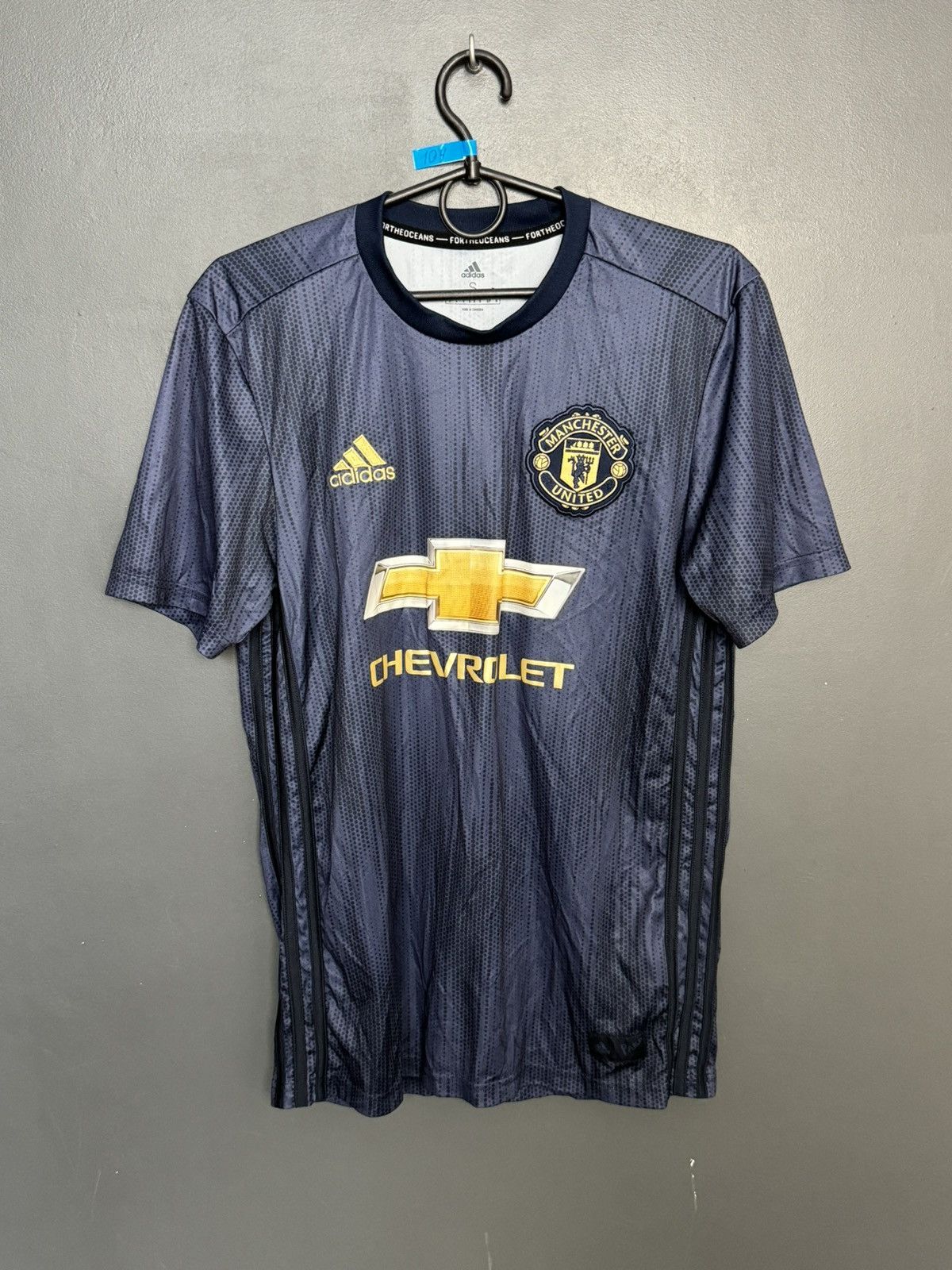 Adidas Manchester United 18/19 Third Football Jersey T-Shirt Size US S / EU 44-46 / 1 - 1 Thumbnail