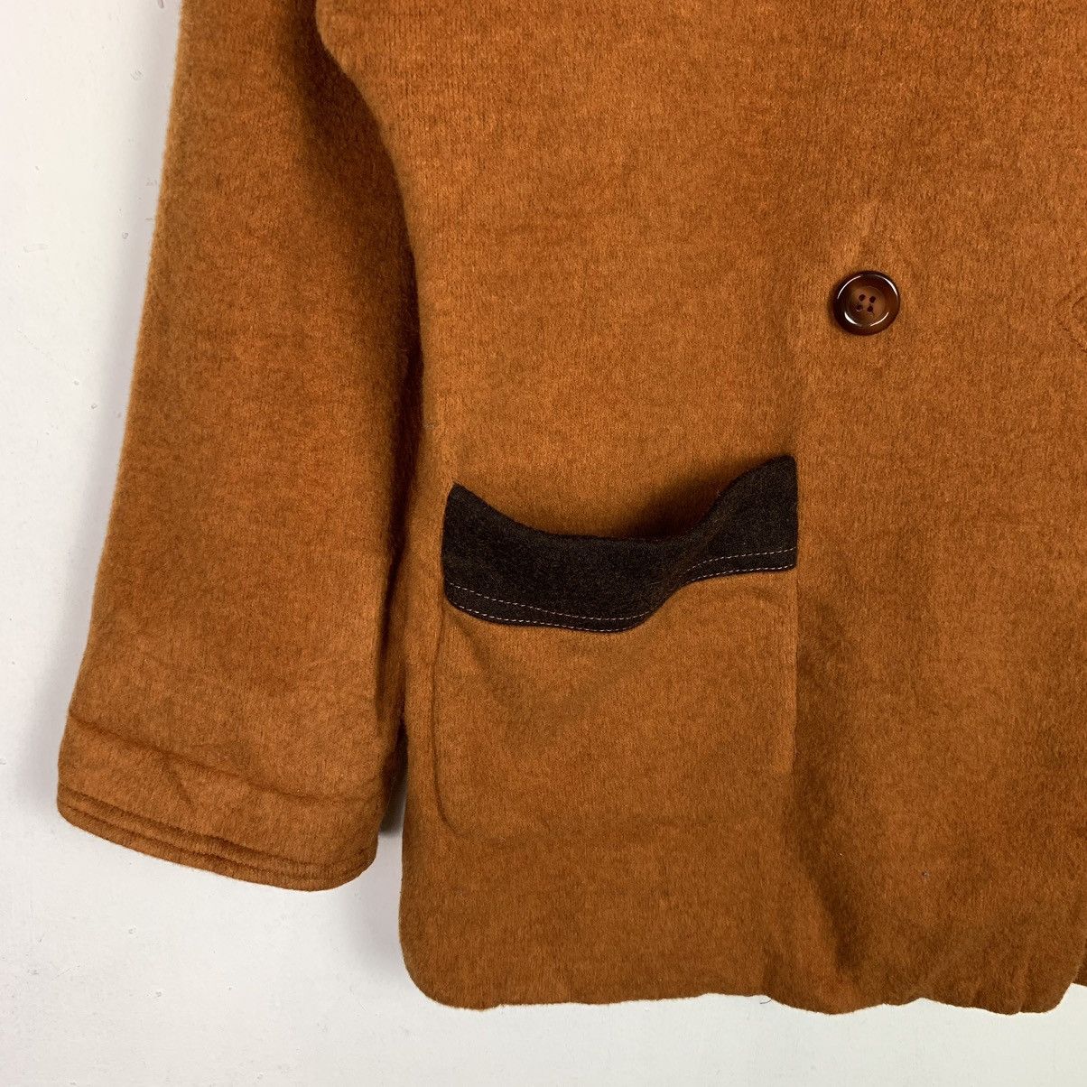 Japanese Brand × Vintage Vintage Japanese Brand Wool Coat Size US XXL / EU 58 / 5 - 6 Thumbnail