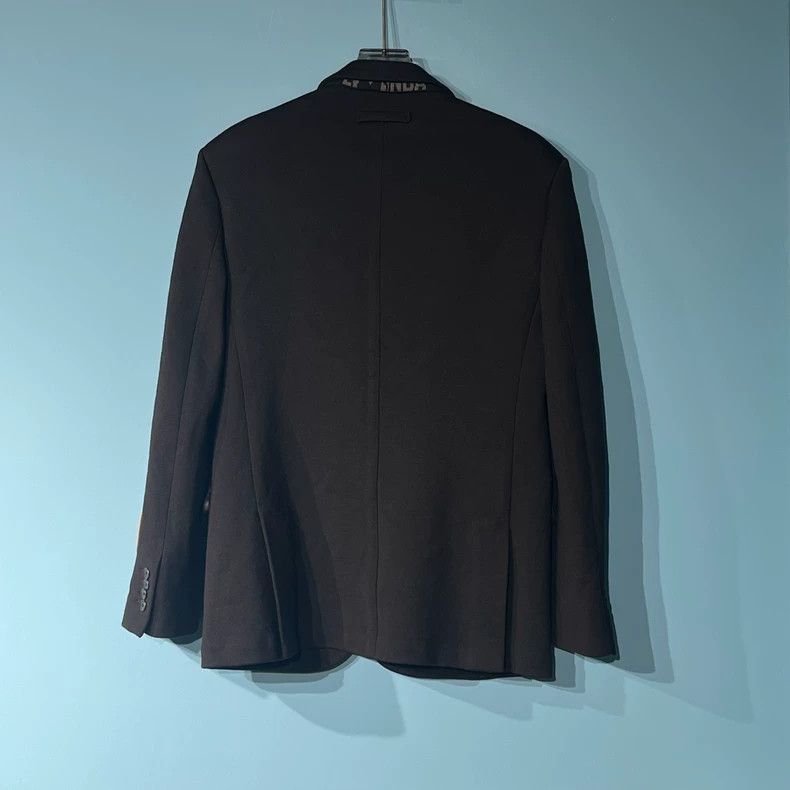 Louis Vuitton Louis Vuitton Black lined full logo blazer jacket 2503-Next Size US S / EU 44-46 / 1 - 2 Thumbnail