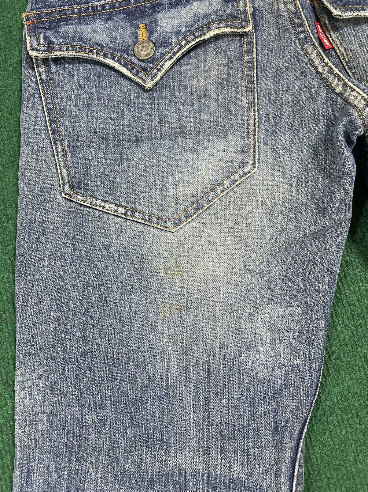 Japanese Brand Distressed Tornado Mart Flairs Cut Jeans Size US 32 / EU 48 - 10 Thumbnail